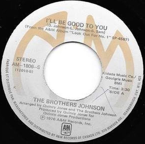 Acheter disque vinyle Brothers Johnson I'll Be Good To You / The Devil a vendre